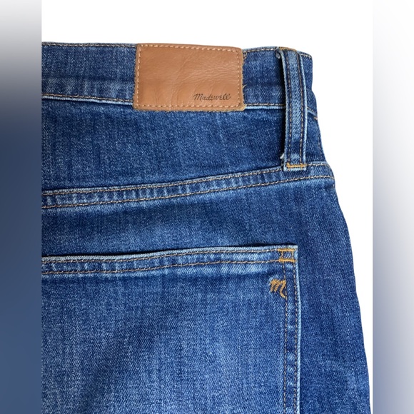 Madewell Size 32 The Perfect Vintage Crop Jean AE160 Bellbrook Wash Stretch - Picture 10 of 13